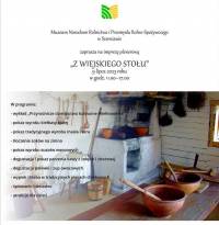 Plakat_Z wiejskiego stolu